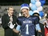 Porter Hansen is crowed king at the Crescenta Valley High School Home Coming game. (Photo by Ed Hamilton / oct26, 2012)
