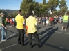 Walk to school volunteers at the assembly before beginning of school.